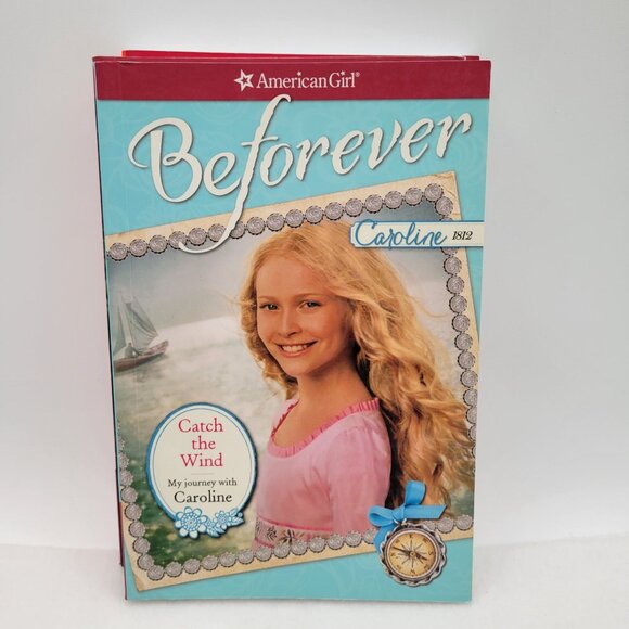 American Girl Book Lot Beforever Character KAYA * CAROLINE * SAMANTHA * NANEA * - Picture 3 of 12